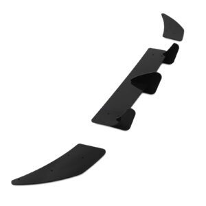 Rear Blade Diffuser Gloss Black For Volkswagen Golf R MK7 12-16