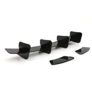 Gloss Black Rear Blade Diffuser For VW Golf GTI MK7.5 17-20