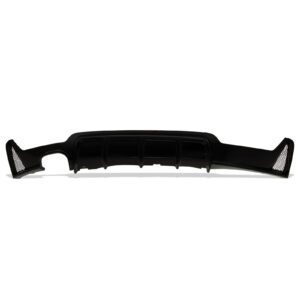 Gloss Black M Performance Style Twin Exit Rear Diffuser For BMW F32 F36 4 Series 14-20